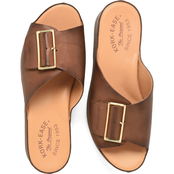 Modern Sleek Brown Wedge | Cork-Ease York