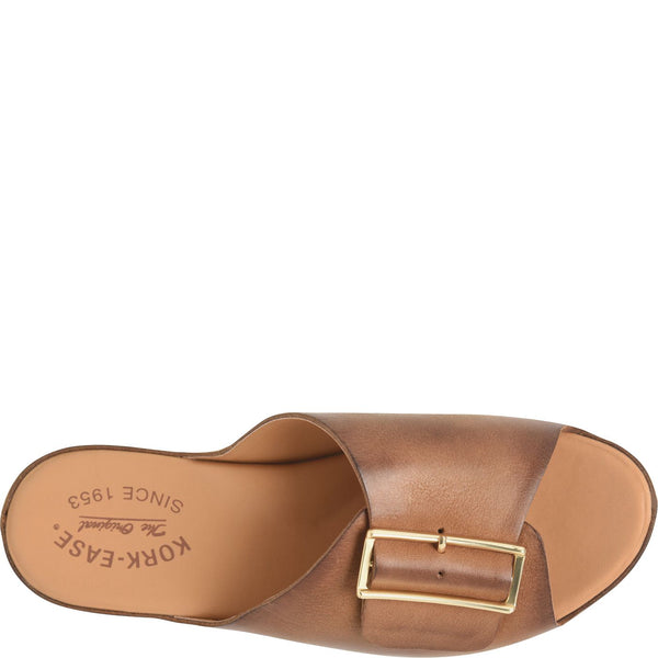 Modern Sleek Brown Wedge | Cork-Ease York