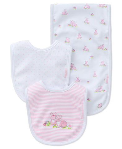 Rabbit Bibs andd Burp Set | Little Me