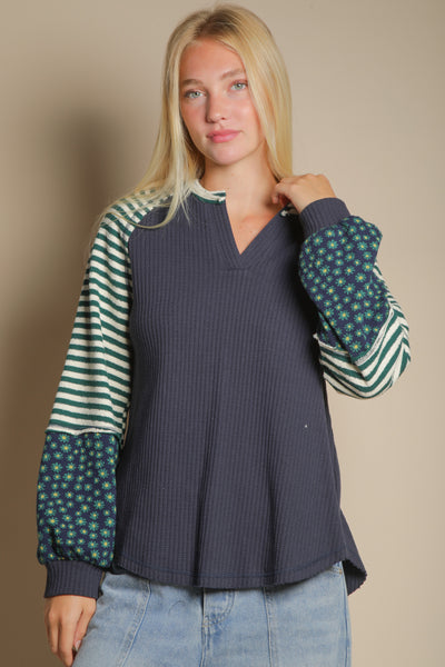 Stripe Long Sleeve Shirt
