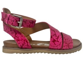 Ankle Strap Sandals | Very G | Belinda Pink