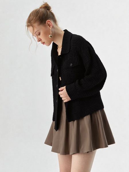 Textured Light Weight Light Shacket
