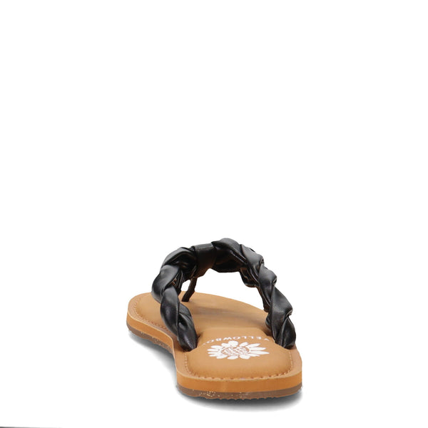 Braided Strap Sandals | Yellow Box Footwear | Dauphine | Black