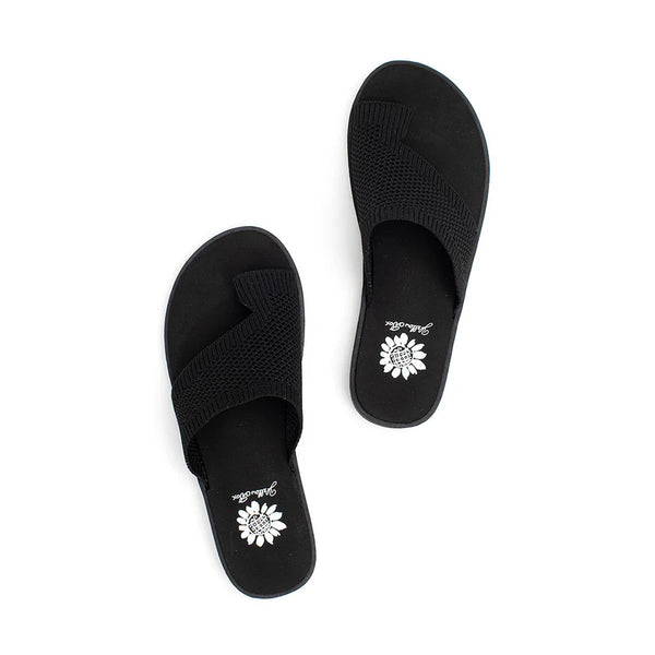 Black Toe Sandal / Yellow Box / Feeza