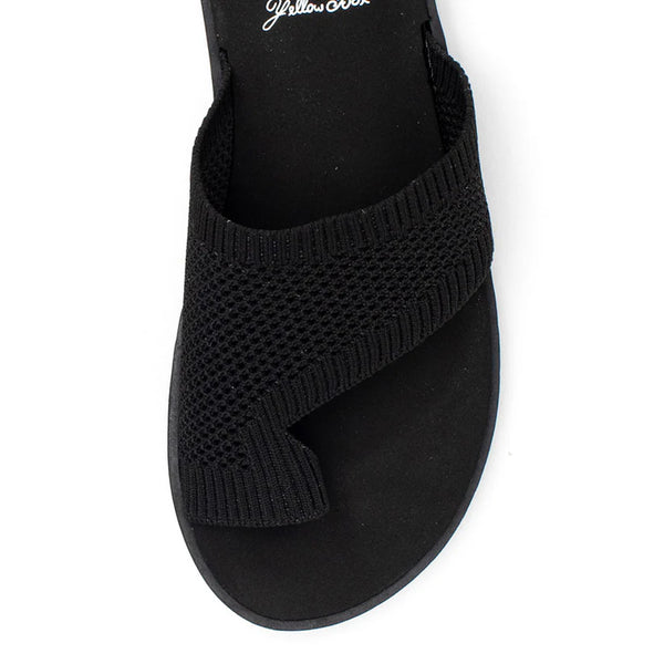 Black Toe Sandal / Yellow Box / Feeza