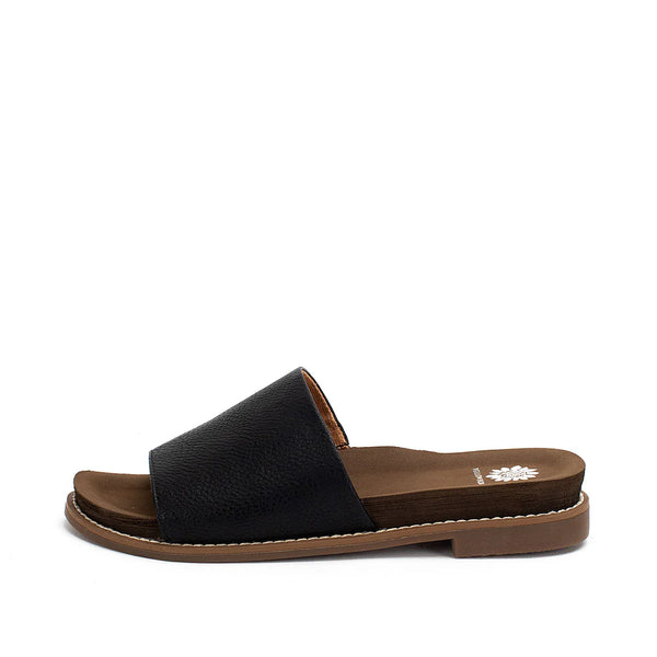 Slide Sandal | Yellow Box | Kalo Black