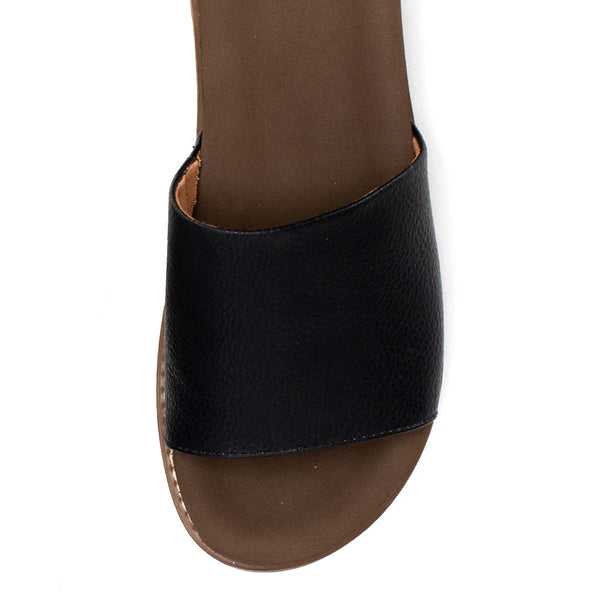 Slide Sandal | Yellow Box | Kalo Black