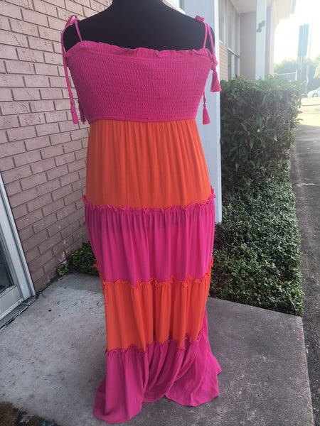 Tiered Maxi Dress