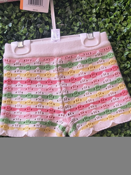 Crochet Two Piece Short Set | Little Me