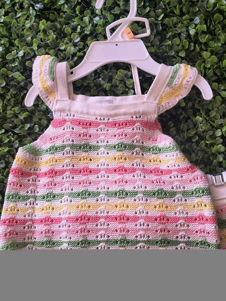 Crochet Two Piece Short Set | Little Me