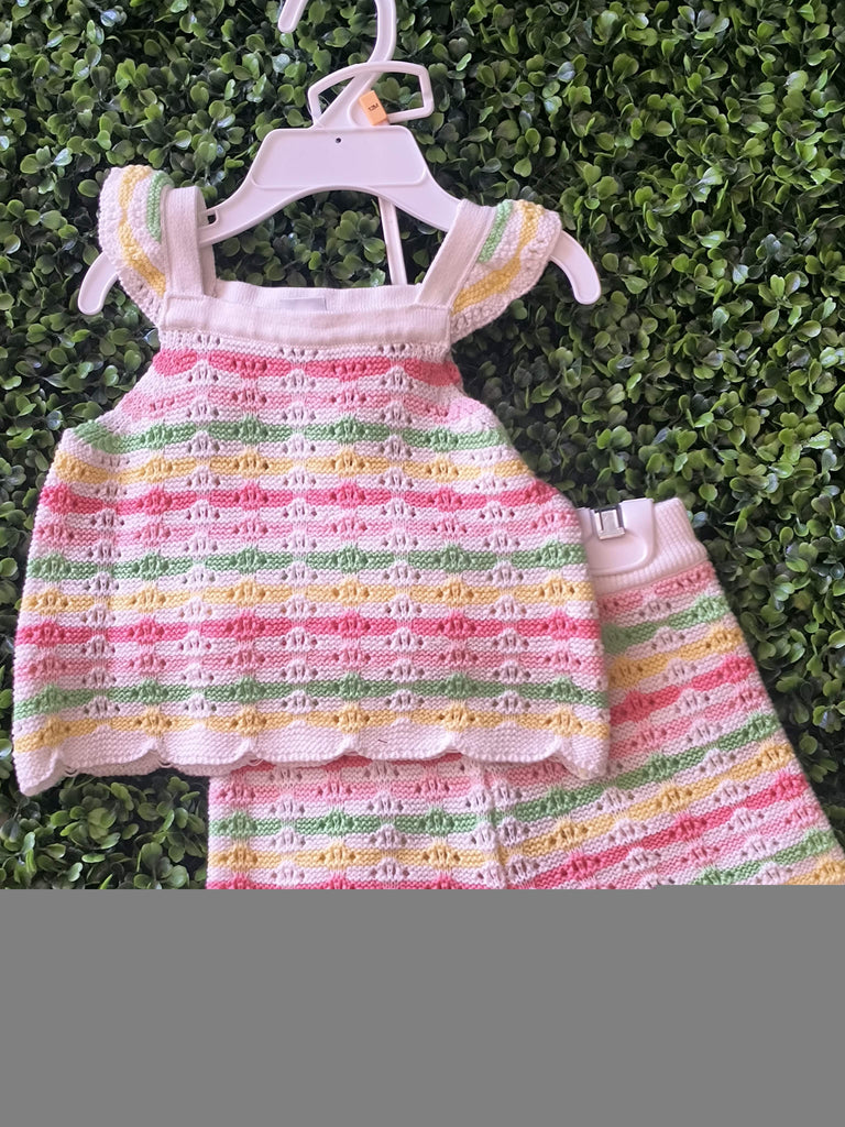 Crochet Two Piece Short Set | Little Me