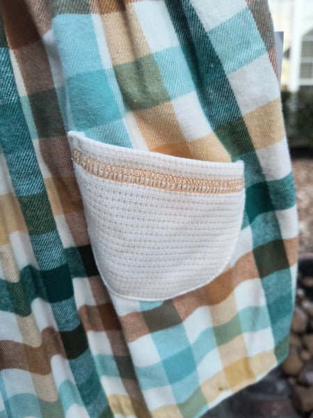 Plaid Pocket Dress | Bonnie Jean
