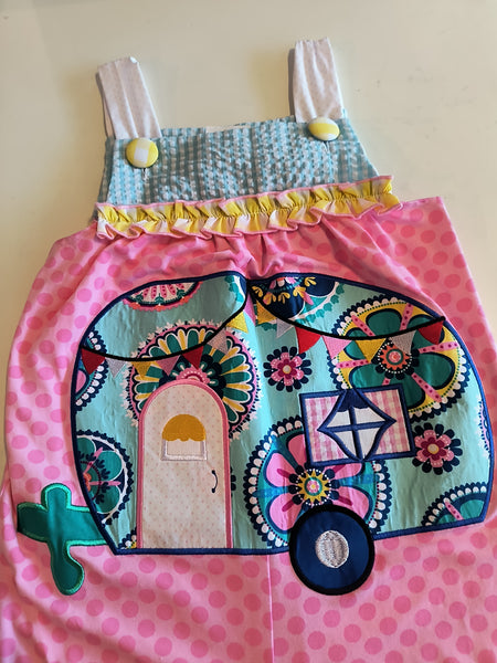 Happy Camper Romper | Millie Jay