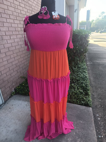 Tiered Maxi Dress