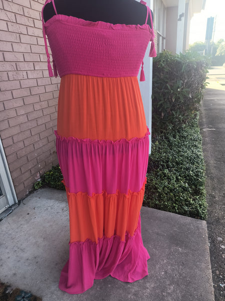 Tiered Maxi Dress