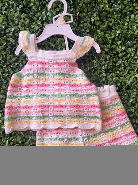 Crochet Two Piece Short Set | Little Me