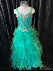 Tiffany Emerald Pageant Dress