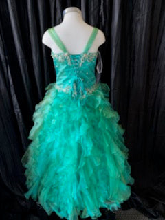 Tiffany Emerald Pageant Dress