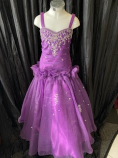 Tiffany Purple Pageant Dress