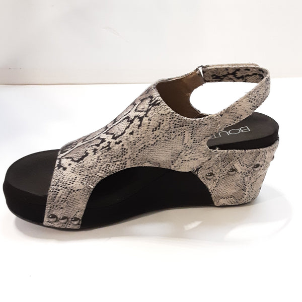 Cabot Wedge Sandal Boutique by Corkys