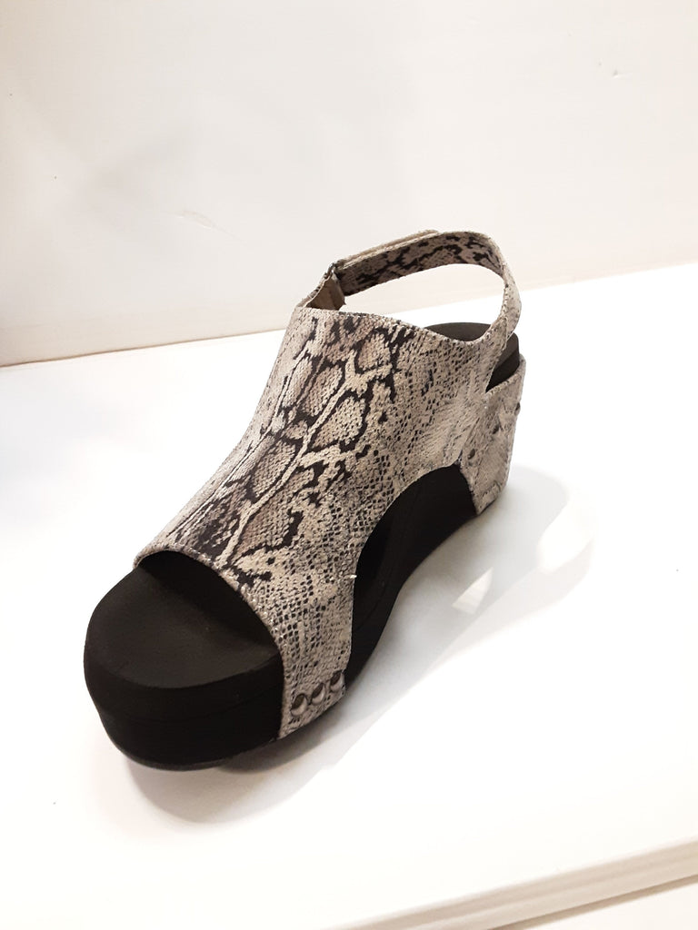 Cabot Wedge Sandal Boutique by Corkys