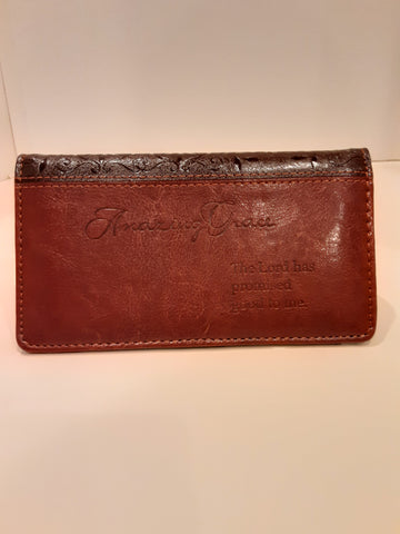 Brn Checkbook Cover