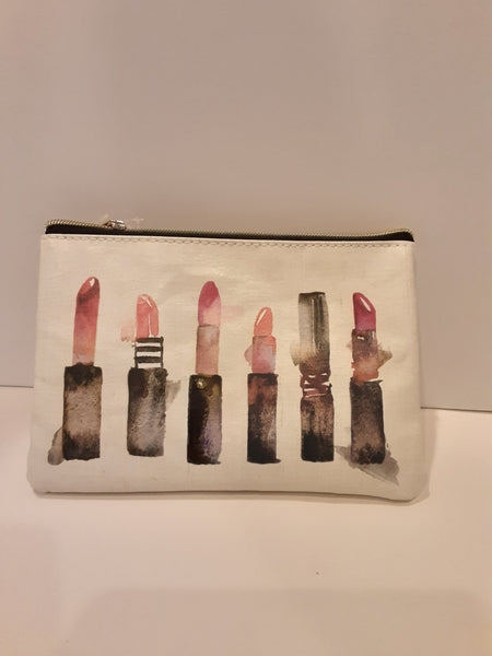 Lipstick Smudges Cosmetic Bag