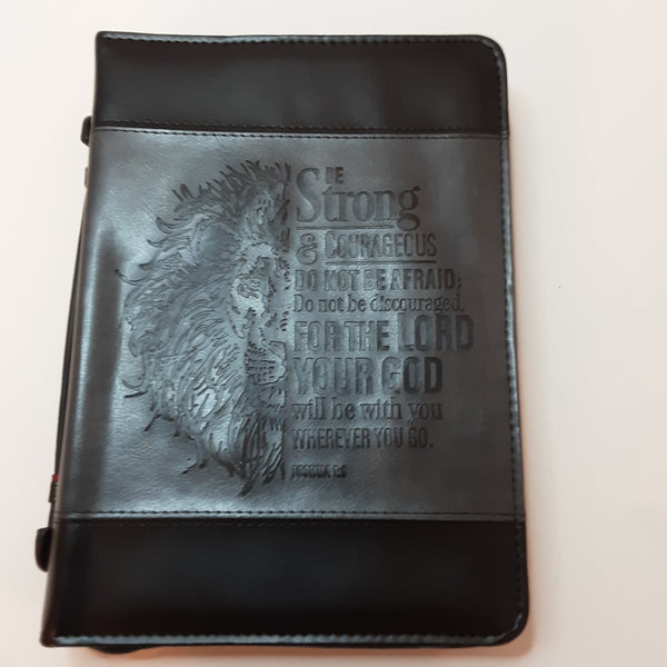 Be Strong and Courageous...Bible Cover