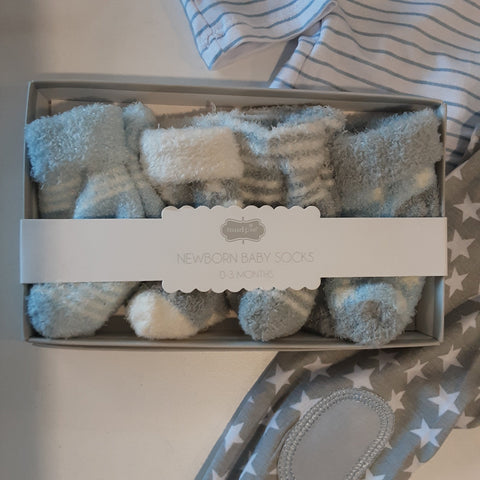 Chenille Newborn Baby Socks