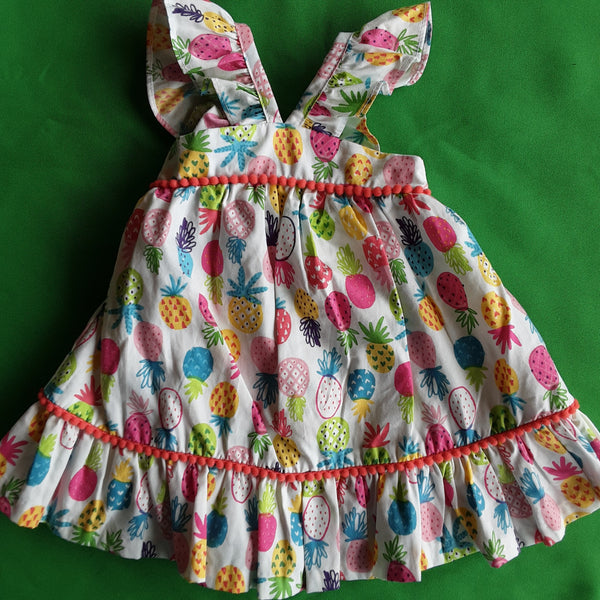 Pineapple Print Sundress and Bloomers | Bonnie Baby