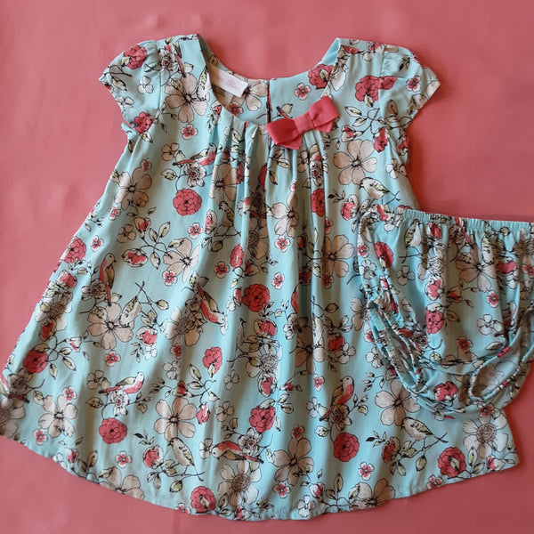 Floral Dress and Bloomers