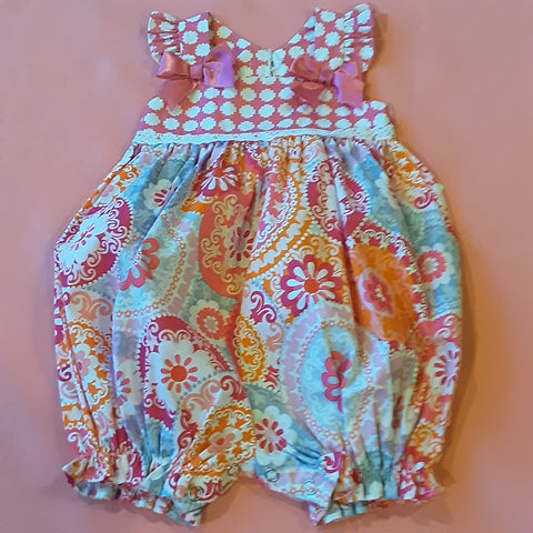 Mixed Print Infant Bubble Suit | Bonnie Baby