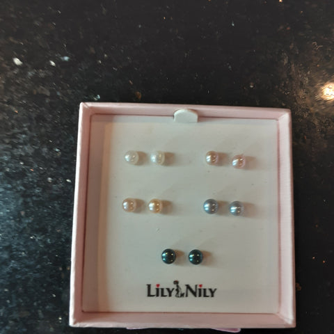 Pastel Mini Stud Earrings Gift Set