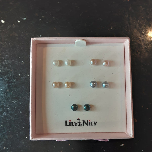Pastel Mini Stud Earrings Gift Set