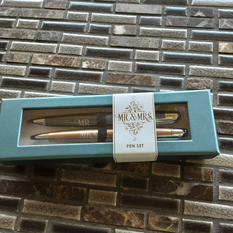Mr & Mrs Pen Gift Set