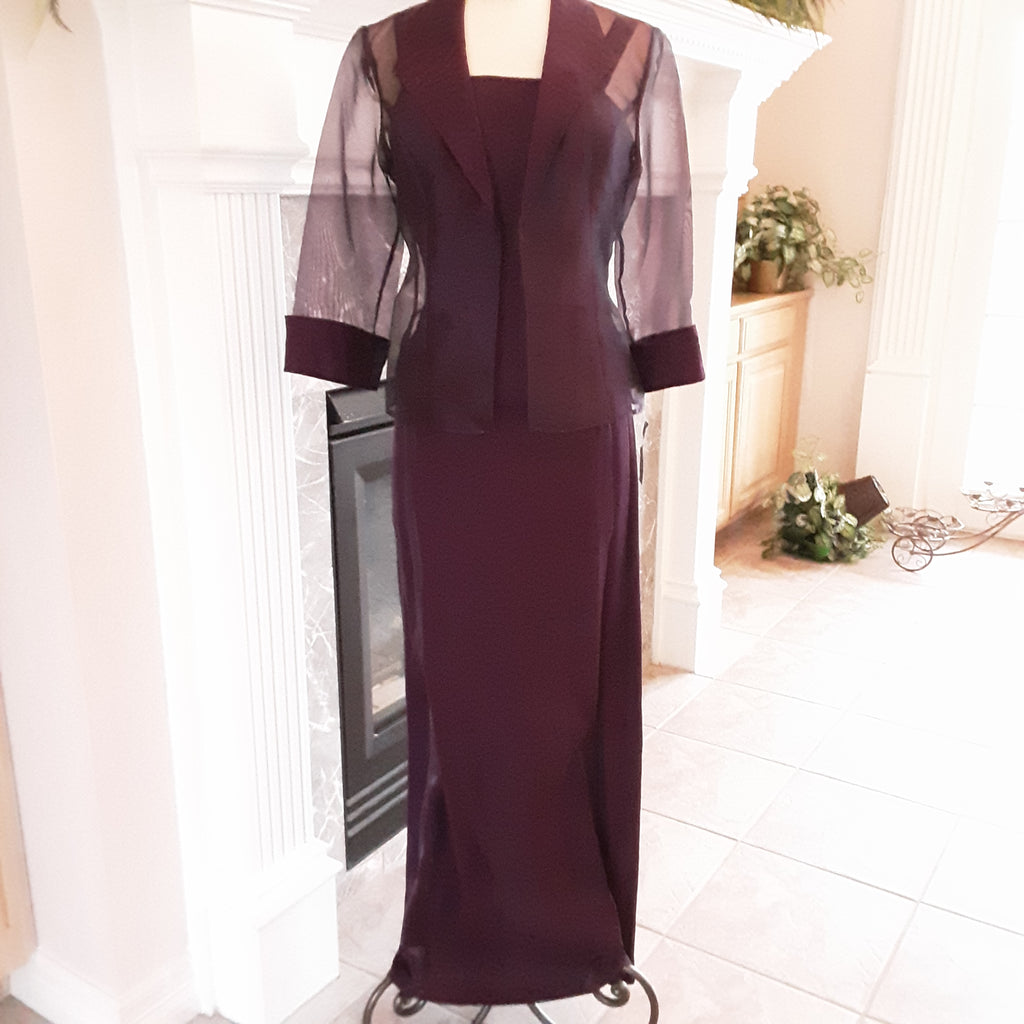 sheer jacket for evening dress Embellished Sheer Jacket in Black