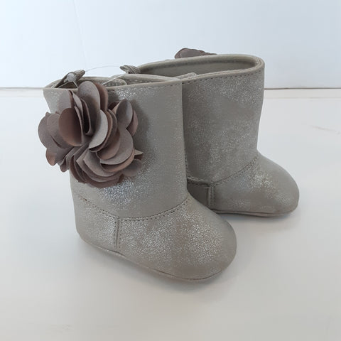 Silver Soft Sole Boots