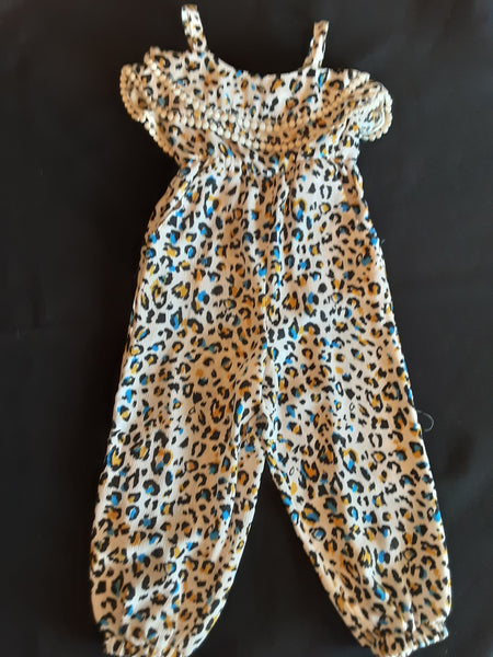Leopard Long Romper Toddler