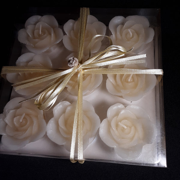 Ivory Rose Candles