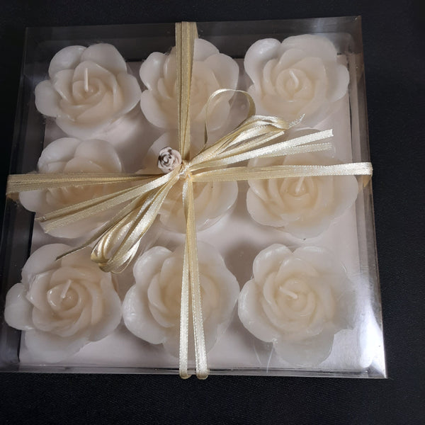 Ivory Rose Candles