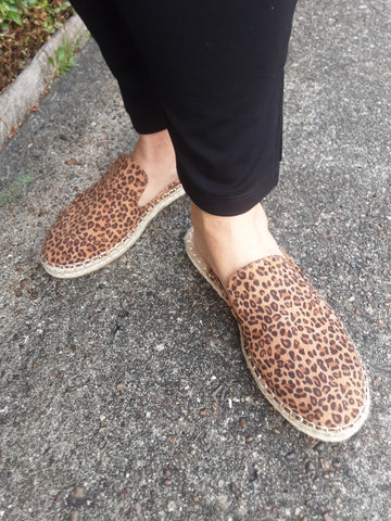 Leopard Suede Slide On Mules | Boutique by Corkys