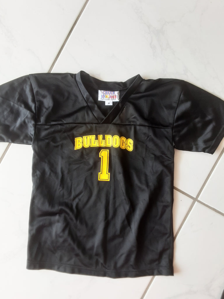 Football Jersey - Black and Gold Bulldogs