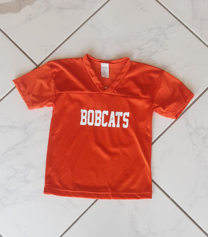 Orange Football Jersey -  Bobcats