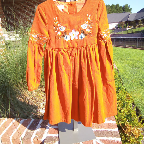Bonnie Jean Corduroy Dress W24223-DL