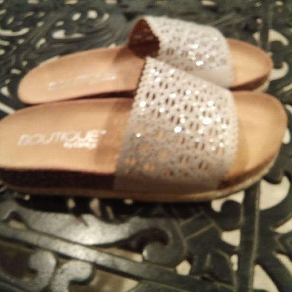 Laser Cut Slides with glitz | Boutique by Corkys - Elm