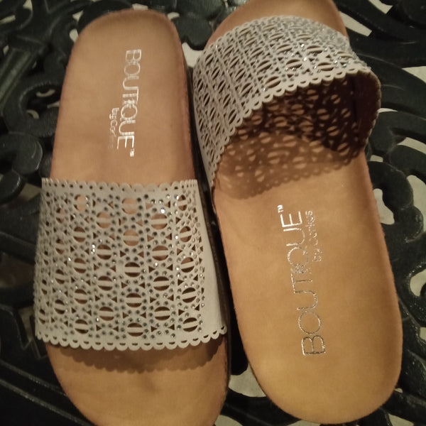 Laser Cut Slides with glitz | Boutique by Corkys - Elm