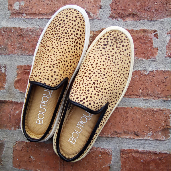 Abbott Speckled Slip Ons | Boutique by Corkys