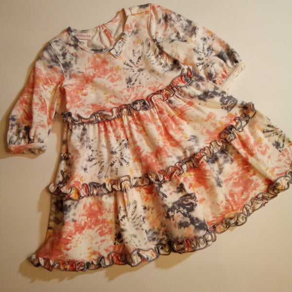 Toddler Tiered Tie Dye Dress | Bonnie Jean