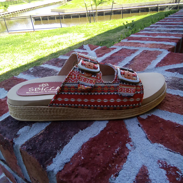 Boho Slide on Sandal | Sbicca Shawna