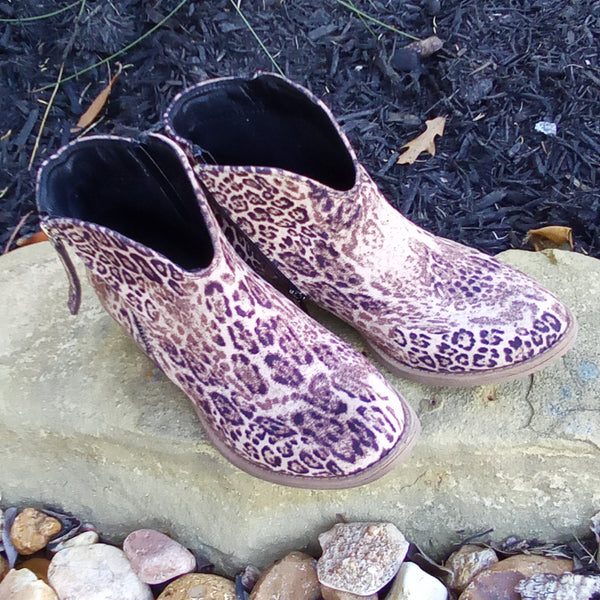 Light Taupe Leopard Bootie | Very G Divine